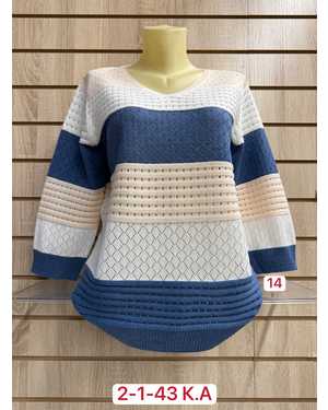 СВИТЕР ТКАНЬ 65% COTTON, 35% POLYESTER