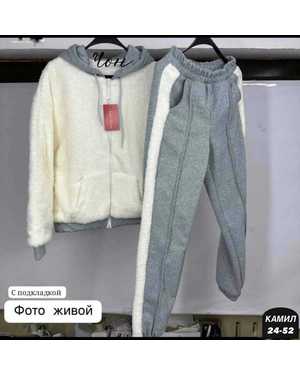 ЖЕНСКИЙ КОСТЮМ ДВОЙКА ТКАНЬ БАРАШКА С ФЛИСОМ