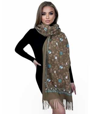 ПАЛАНТИН СОСТАВ: 100% CASHMERE РАЗМЕР: 75*180 CM