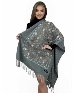 ПАЛАНТИН СОСТАВ: 100% CASHMERE РАЗМЕР: 75*180 CM