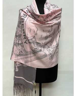 ПАЛАНТИН СОСТАВ: 100% CASHMERE РАЗМЕР: 70*180 CM