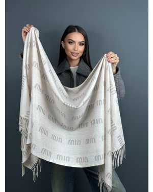 ПАЛАНТИН СОСТАВ: 100% CASHMERE РАЗМЕР: 75*180 CM
