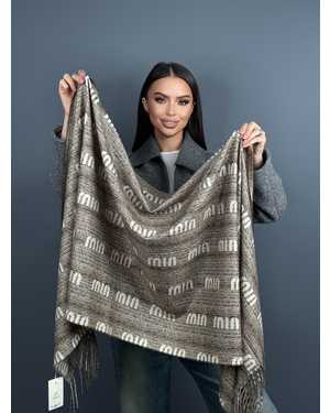 ПАЛАНТИН СОСТАВ: 100% CASHMERE РАЗМЕР: 75*180 CM