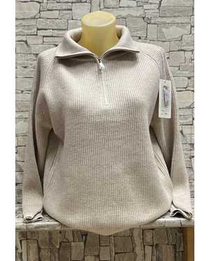 СВИТЕР ТКАНЬ 48% CASHMERE, 29% WOOL, 18% COTTON, 5% ELASTANE