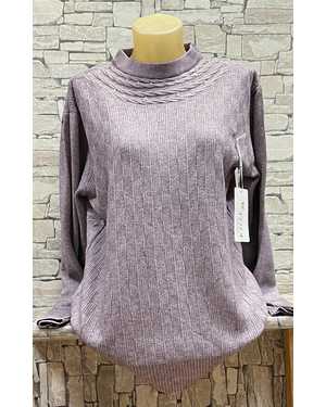 СВИТЕР ТКАНЬ 43% COTTON, 38% CASHMERE, 10% WOOL, 9% ELASTANE