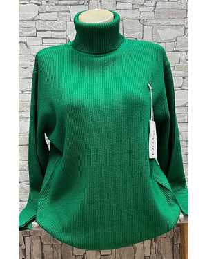СВИТЕР ТКАНЬ 43% COTTON, 38% CASHMERE, 10% WOOL, 9% ELASTANE