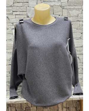 КОФТА ТКАНЬ 48% VISCOSE, 24% NYLON, 28% POLYESTER