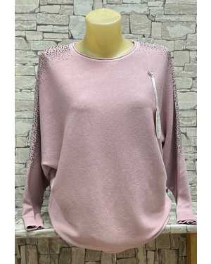 КОФТА ТКАНЬ 48% VISCOSE, 24% NYLON, 28% POLYESTER