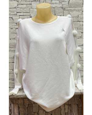 КОФТА ТКАНЬ 48% VISCOSE, 24% NYLON, 28% POLYESTER