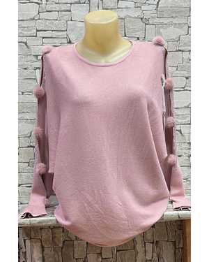 КОФТА ТКАНЬ 48% VISCOSE, 24% NYLON, 28% POLYESTER