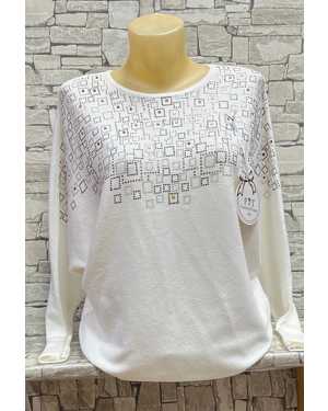 КОФТА ТКАНЬ 48% VISCOSE, 24% NYLON, 28% POLYESTER