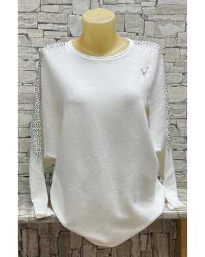 КОФТА ТКАНЬ 48% VISCOSE, 24% NYLON, 28% POLYESTER