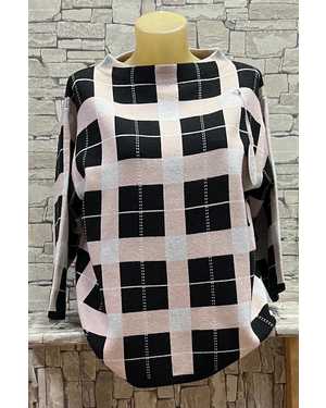 СВИТЕР ТКАНЬ 48% VISCOSE, 24% NYLON, 28% POLYESTER