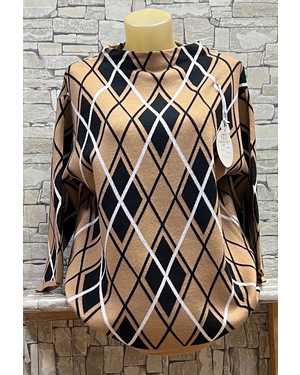 СВИТЕР ТКАНЬ 48% VISCOSE, 24% NYLON, 28% POLYESTER