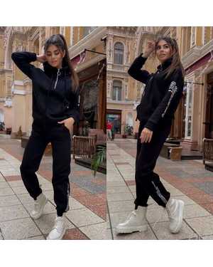 ЖЕНСКИЙ КОСТЮМ ДВОЙКА ТКАНЬ ФЛИС