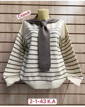 СВИТЕР ТКАНЬ 55% COTTON, 35% WOOL, 10% ELASTANE
