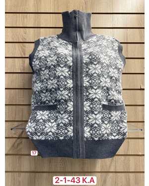 ЖИЛЕТ ТКАНЬ 52% CASHMERE, 28% WOOL, 15% COTTON, 5% ELASTANE