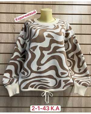 СВИТЕР ТКАНЬ 55% COTTON, 35% WOOL, 10% ELASTANE