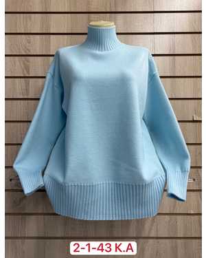 СВИТЕР ТКАНЬ 55% COTTON, 35% WOOL, 10% ELASTANE