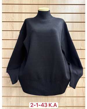 СВИТЕР ТКАНЬ 55% COTTON, 35% WOOL, 10% ELASTANE