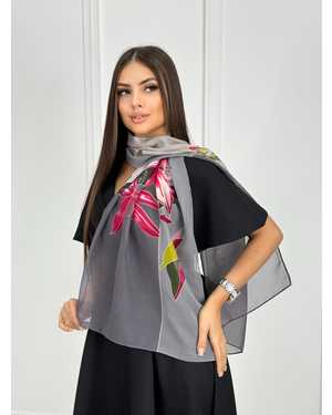 ШАРФ СОСТАВ: 100% CHIFFON РАЗМЕР: 55*165 CM