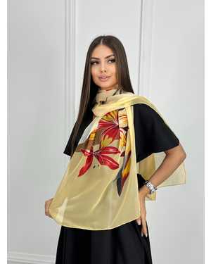 ШАРФ СОСТАВ: 100% CHIFFON РАЗМЕР: 55*165 CM