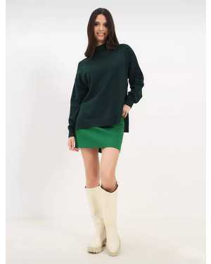 СВИТЕР ТКАНЬ 48% CASHMERE, 29% WOOL, 18% COTTON, 5% ELASTANE
