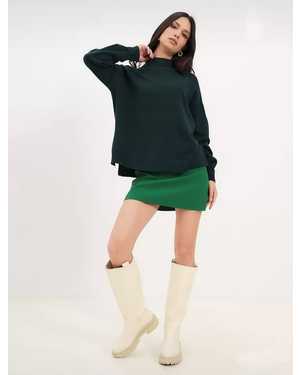 СВИТЕР ТКАНЬ 48% CASHMERE, 29% WOOL, 18% COTTON, 5% ELASTANE