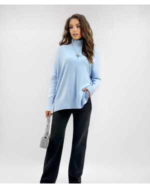 СВИТЕР ТКАНЬ 48% CASHMERE, 29% WOOL, 18% COTTON, 5% ELASTANE