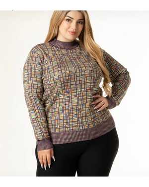 СВИТЕР ТКАНЬ МЯГКИЙ ПУШИСТЫЙ ПЛОТНАЯ, 48% CASHMERE, 29% WOOL, 18% COTTON, 5% ELASTANE