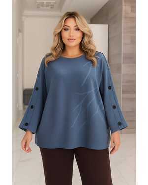 СВИТЕР ТКАНЬ 65% COTTON, 35% POLYESTER