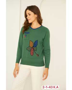 СВИТЕР ТКАНЬ 50% CASHMERE, 28% WOOL, 17% COTTON, 5% ELASTANE