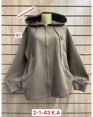 КОФТА ТКАНЬ ХЛОПОК 95% COTTON, 5% SPANDEX