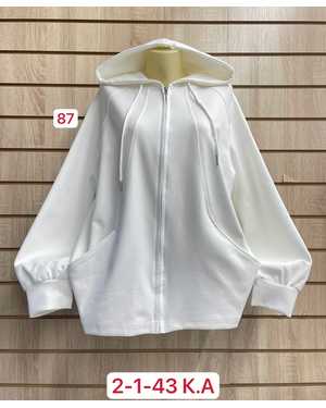 КОФТА ТКАНЬ ХЛОПОК 95% COTTON, 5% SPANDEX