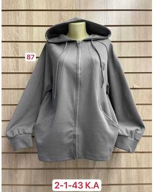 КОФТА ТКАНЬ ХЛОПОК 95% COTTON, 5% SPANDEX