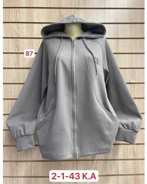 КОФТА ТКАНЬ ХЛОПОК 95% COTTON, 5% SPANDEX