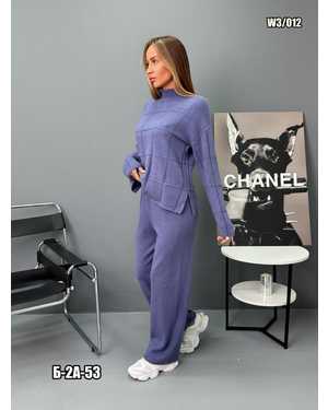 ЖЕНСКИЙ КОСТЮМ ДВОЙКА ТКАНЬ 70% WOOL; 30% POLYESTER