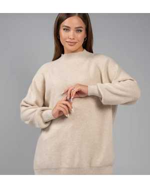 СВИТЕР ТКАНЬ 48% CASHMERE, 29% WOOL, 18% COTTON, 5% ELASTANE