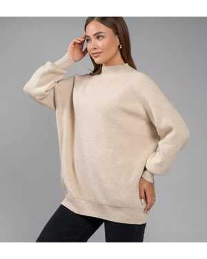 СВИТЕР ТКАНЬ 48% CASHMERE, 29% WOOL, 18% COTTON, 5% ELASTANE
