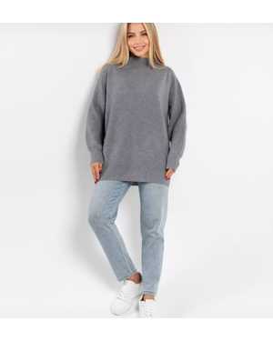 СВИТЕР ТКАНЬ 48% CASHMERE, 29% WOOL, 18% COTTON, 5% ELASTANE