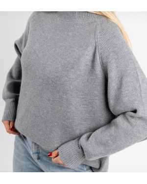 СВИТЕР ТКАНЬ 48% CASHMERE, 29% WOOL, 18% COTTON, 5% ELASTANE