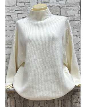 СВИТЕР ТКАНЬ 48% CASHMERE, 29% WOOL, 18% COTTON, 5% ELASTANE