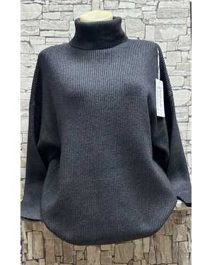 СВИТЕР ТКАНЬ 48% CASHMERE, 29% WOOL, 18% COTTON, 5% ELASTANE