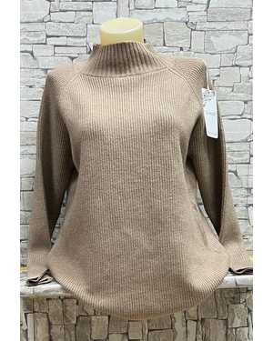 СВИТЕР ТКАНЬ 48% CASHMERE, 29% WOOL, 18% COTTON, 5% ELASTANE