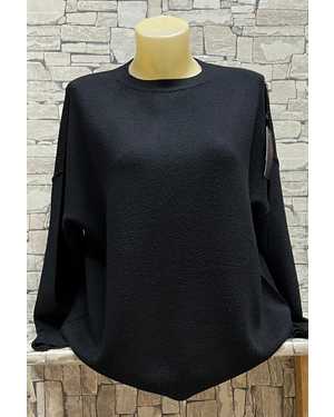 СВИТЕР ТКАНЬ 70% COTTON, 20% CASHMERE, 10% ELASTANE