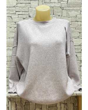 СВИТЕР ТКАНЬ 70% COTTON, 20% CASHMERE, 10% ELASTANE