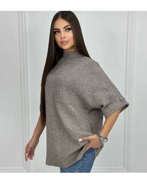 СВИТЕР ТКАНЬ 70% COTTON, 20% CASHMERE, 10% ELASTANE