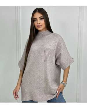 СВИТЕР ТКАНЬ 70% COTTON, 20% CASHMERE, 10% ELASTANE