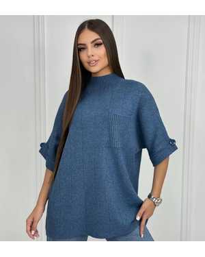 СВИТЕР ТКАНЬ 70% COTTON, 20% CASHMERE, 10% ELASTANE