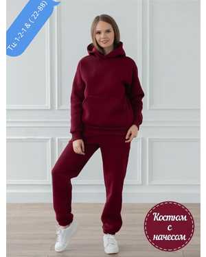 ЖЕНСКИЙ КОСТЮМ ТКАНЬ ФЛИС, ХЛОПОК